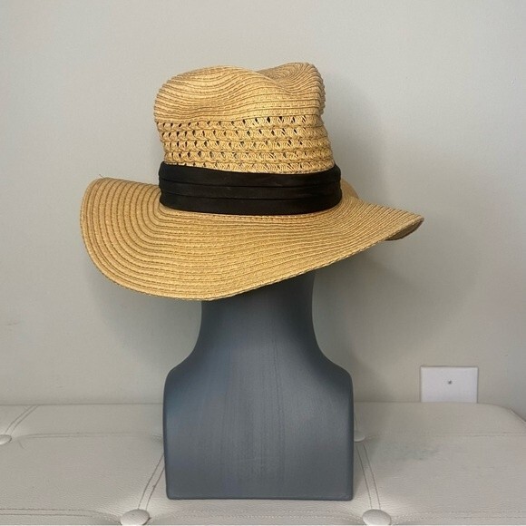 Tommy Bahama Straw Sun Hat Size Large XL Paper Braid Coolmax SPF 50+ Beach Sun main image 6